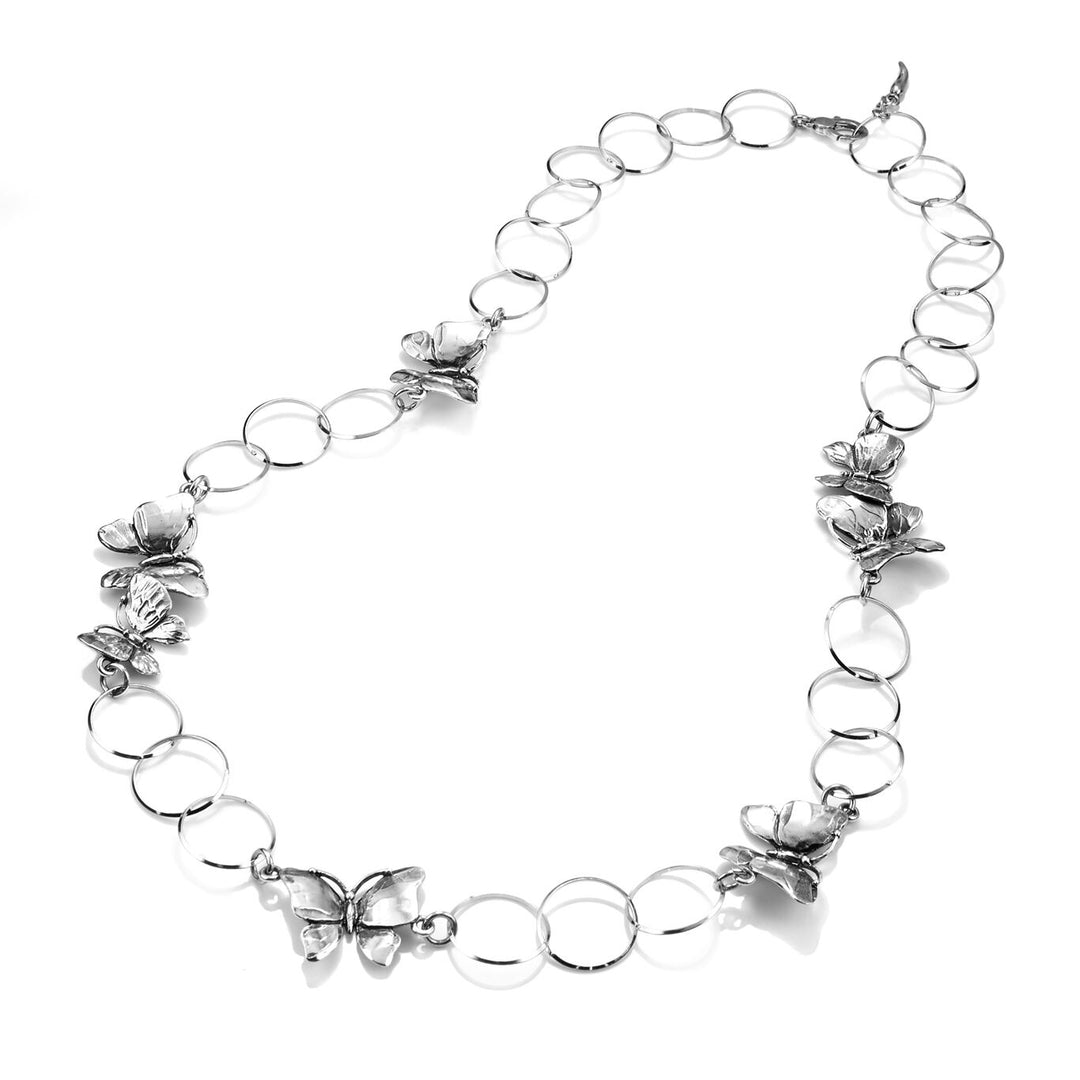 Giovanni Raspini Collana Lunga Farfalle 9804