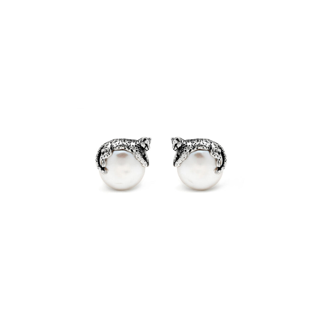Giovanni Raspini Tahiti Leopard Earrings 10846