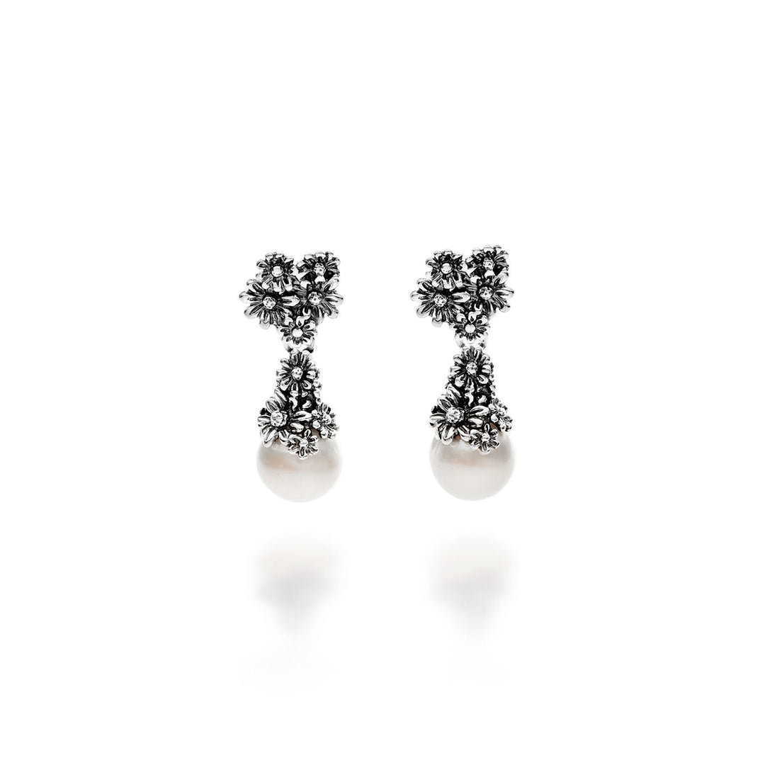 Giovanni Raspini Drops Daisies Earrings 11102