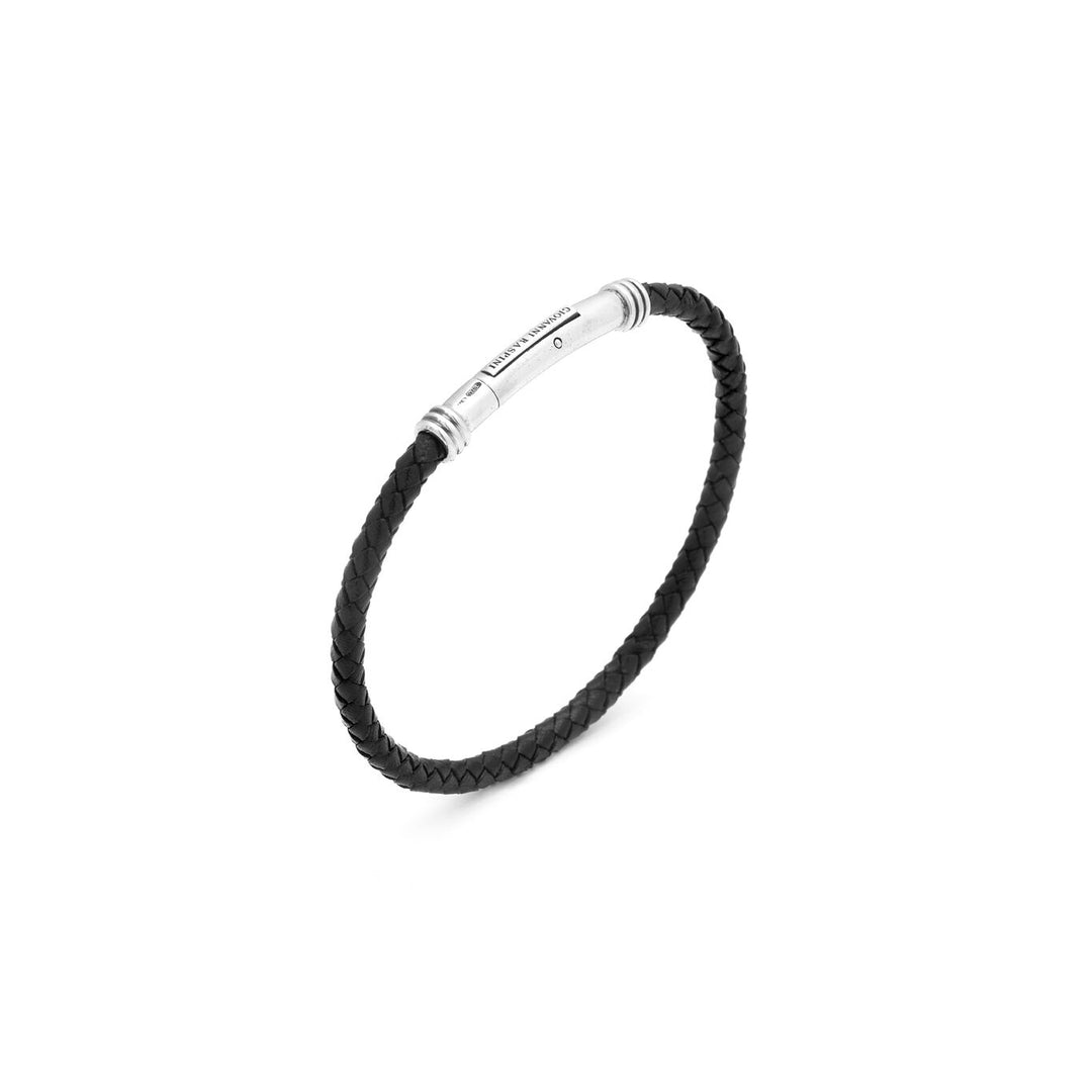 Bracelet en cuir tressé Giovanni Raspini 11354