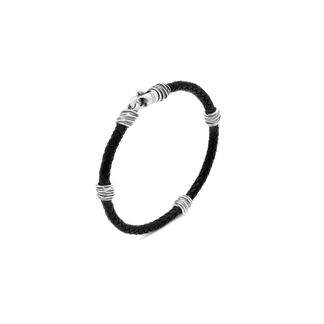 Giovanni Raspini Bracciale Cuoio Fili 11355
