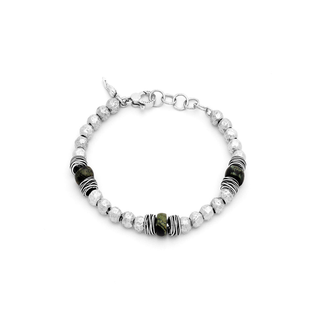 Giovanni Raspini Bracciale Sfere Diaspro e Fili 11858