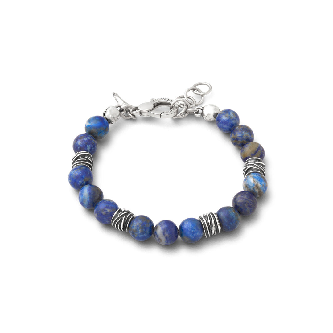 Giovanni Raspini Großes Tango-Lapislazuli-Armband 12215