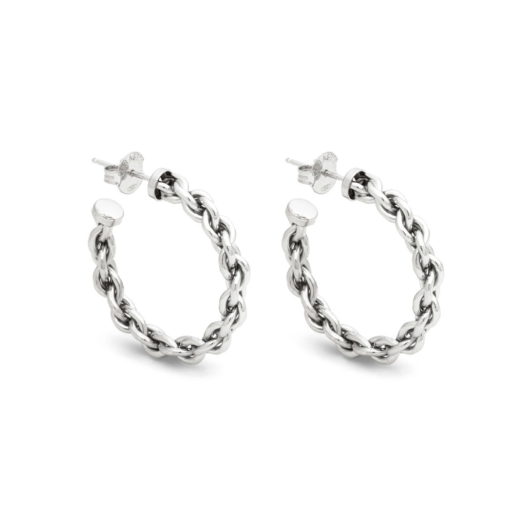 Giovanni Raspini Medium Circle Chain Earrings 12355