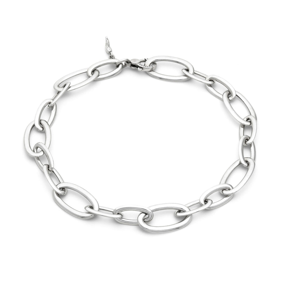 Giovanni Raspini Bold Oval Mesh Halskette 12369
