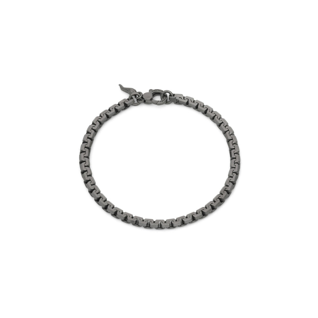 Giovanni Raspini Bracciale Maglia Greca Black 12400