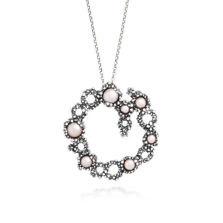 Giovanni Raspini Large Blossom Pendant silver 12487