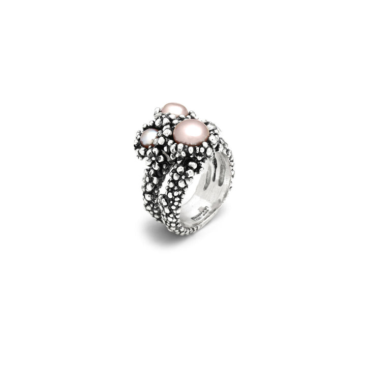 Giovanni Raspini Anello Blossom Grande argento 12491