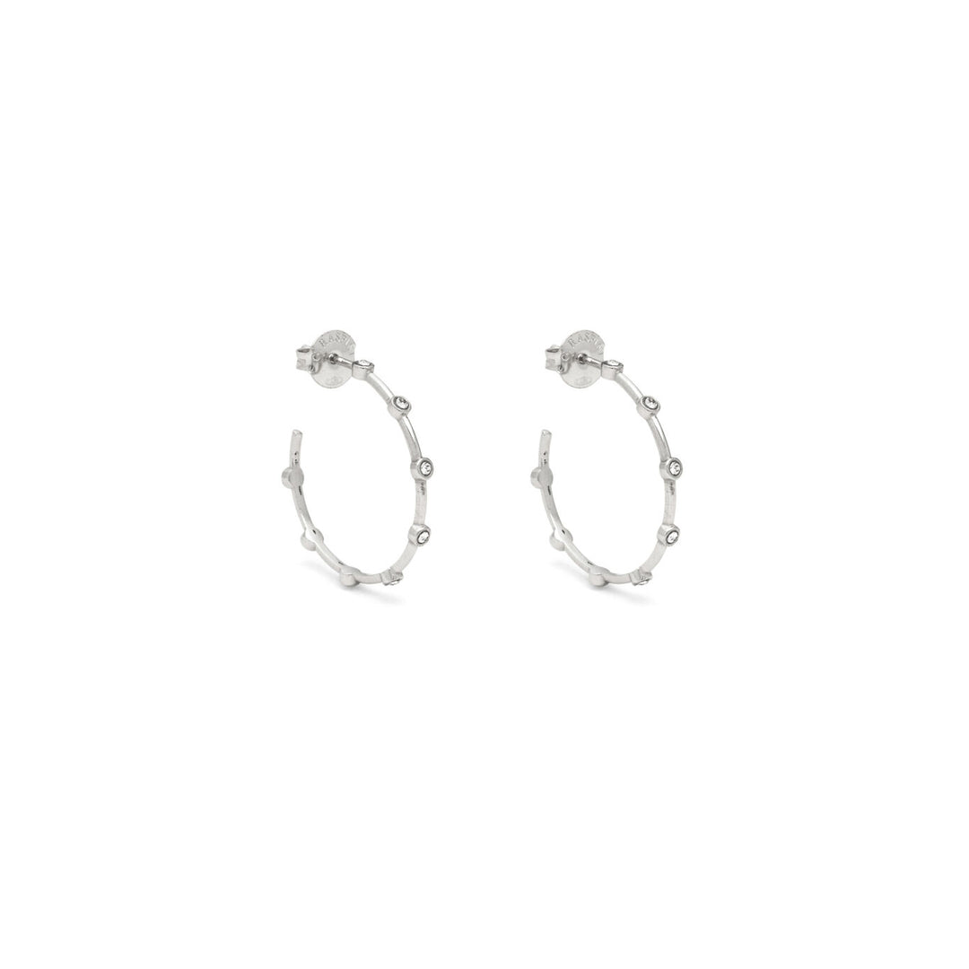 Giovanni Raspini large satellite earrings Earrings in 925 silver and zircons 12549