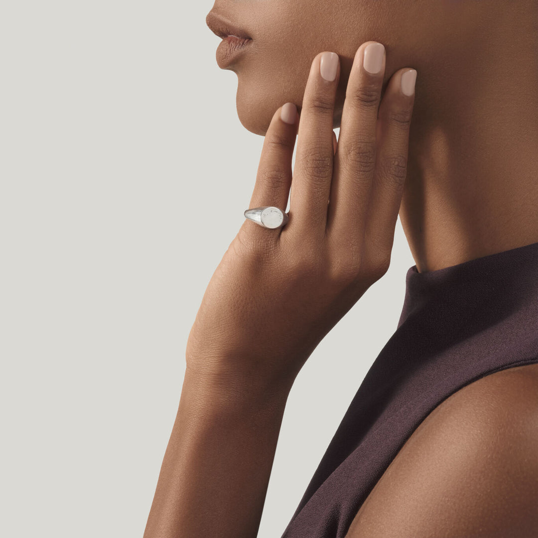 Giovanni Raspini Spatel Pinky Ring 925 Silberring 12565