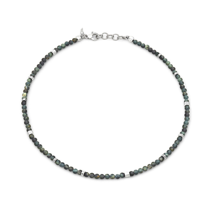 Collier jaspe tango Giovanni Raspini Collier en argent 925 et jaspe vert 12574