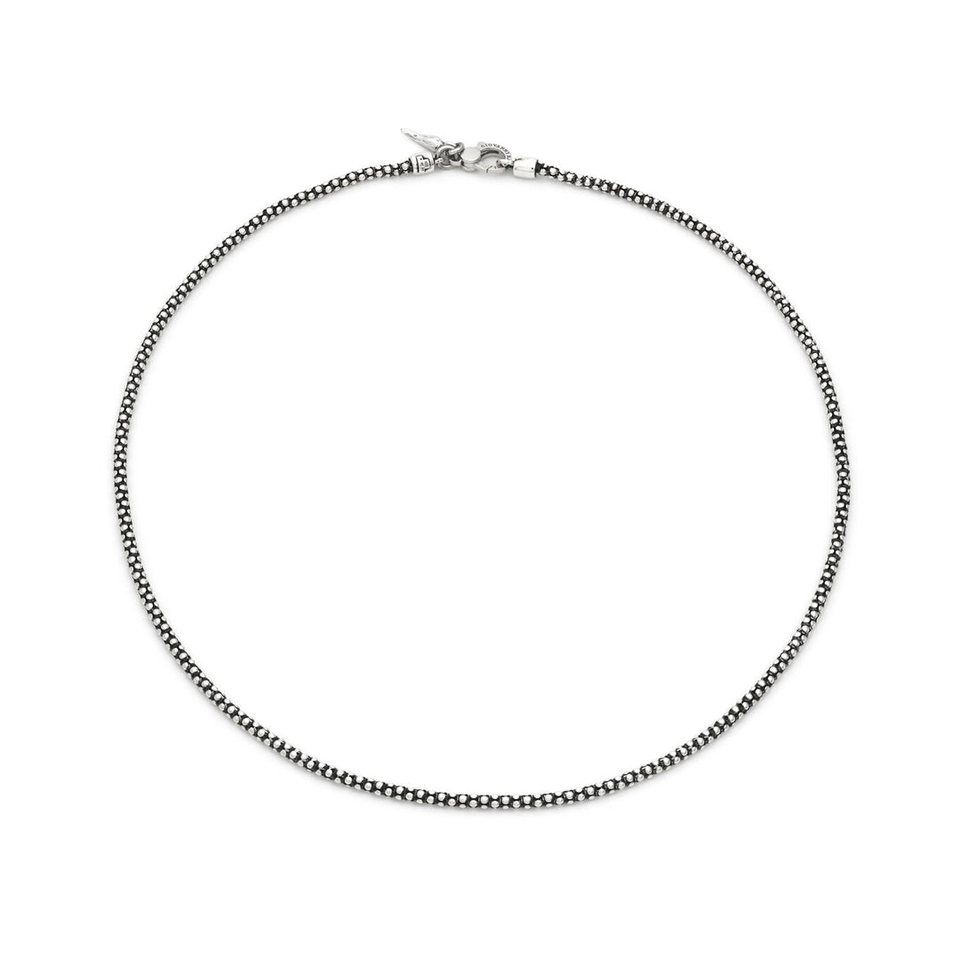 Giovanni Raspini collana maglia popcorn Collana in Argento 925 12578