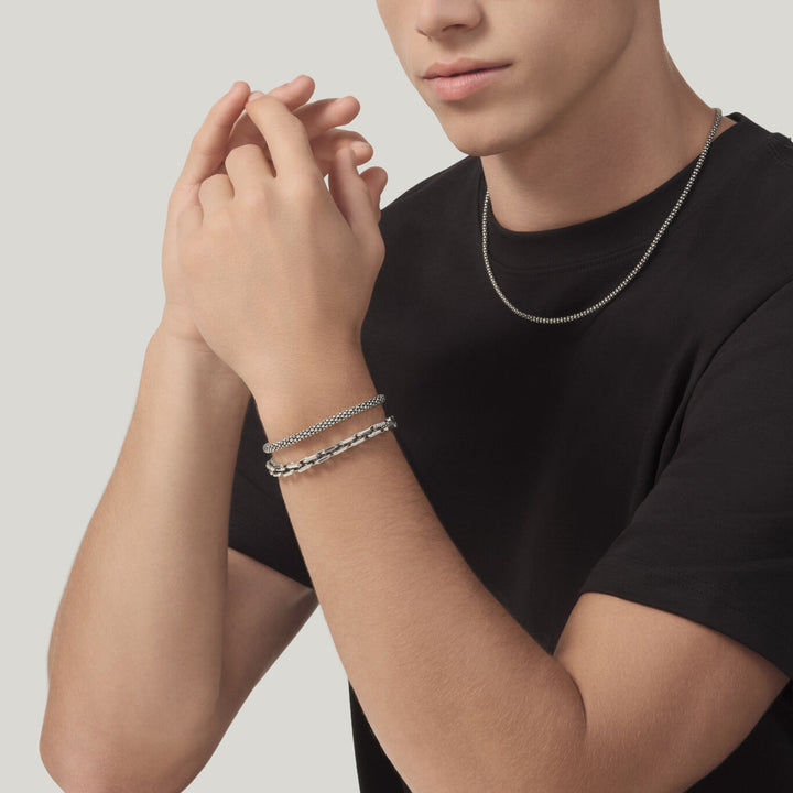 Bracelet à maillons octogonaux Giovanni Raspini Bracelet en argent 925 12581