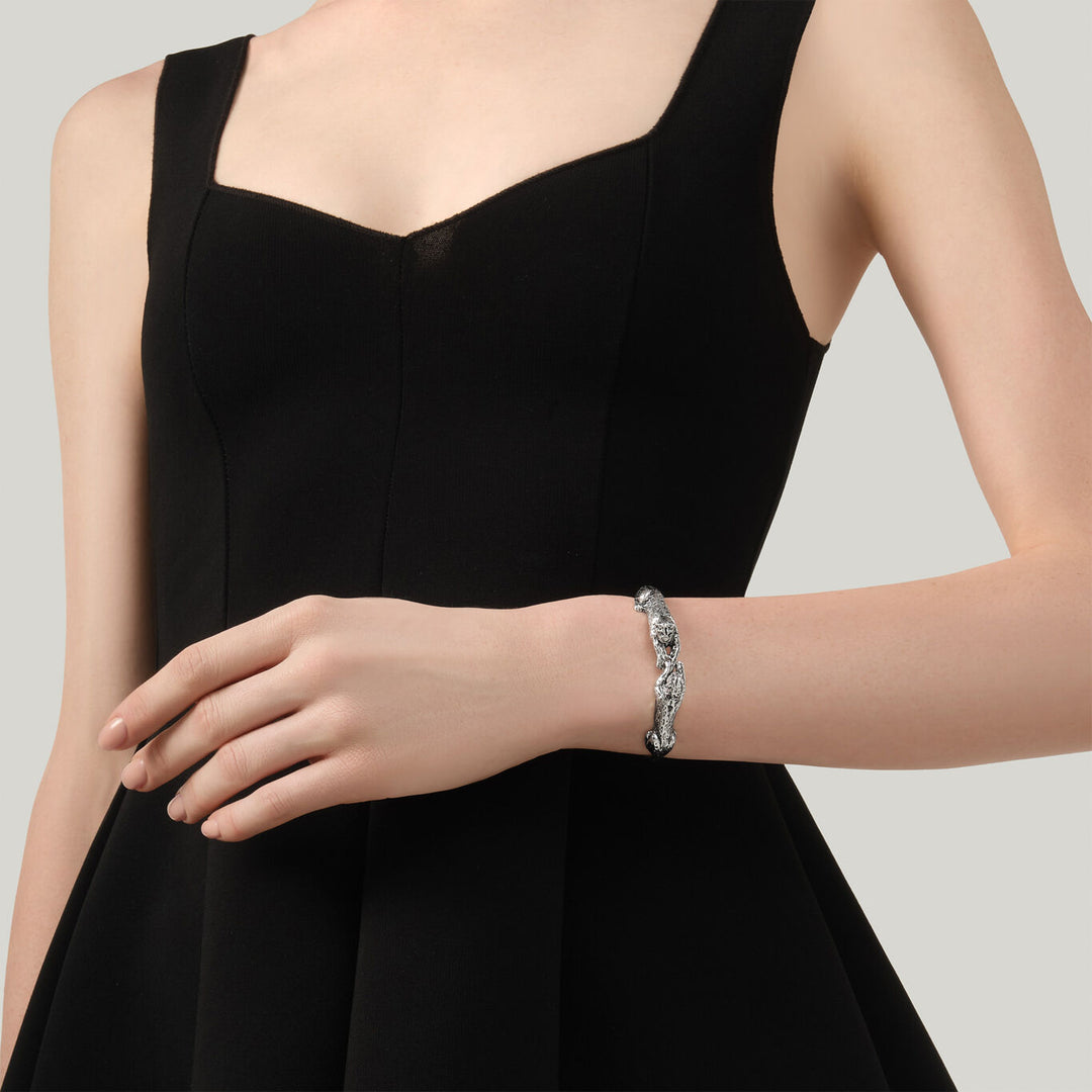 Giovanni Raspini bracciale leopardi Bracciale in Argento 925 12588