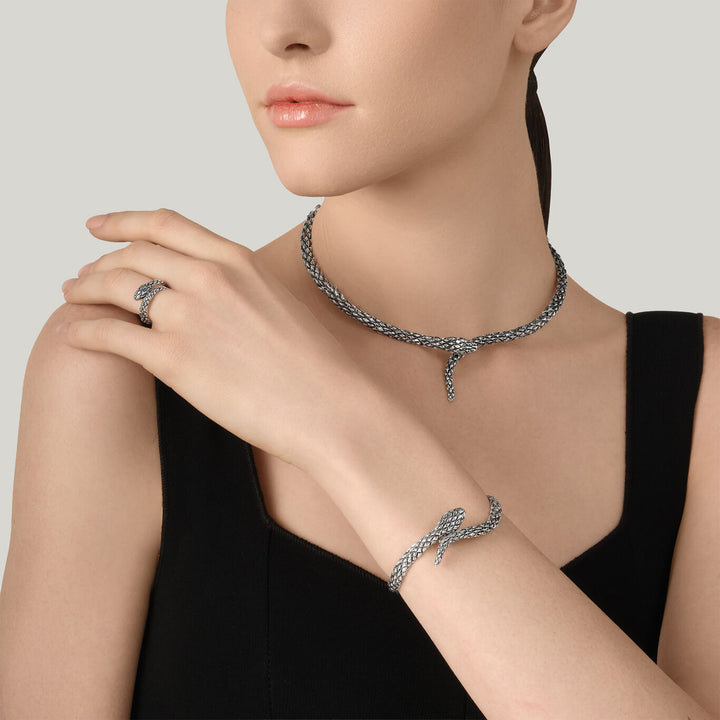 Giovanni Raspini Schlangenarmband 925 Silber Armband 12591