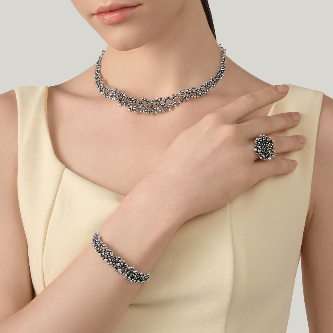 Giovanni Raspini perlage bracelet 925 silver bracelet 12609