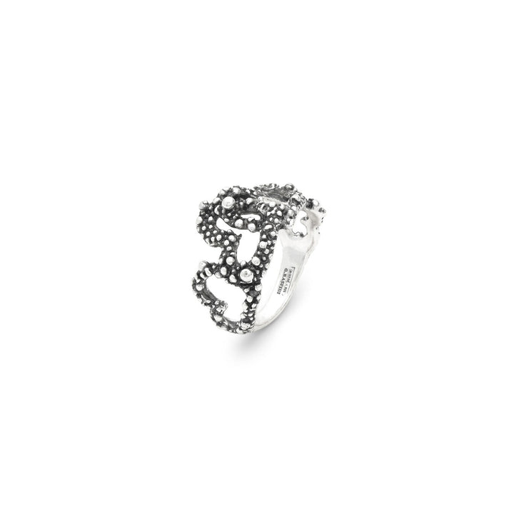 Giovanni Raspini Ring Herzen Ring aus 925er Silber 12614