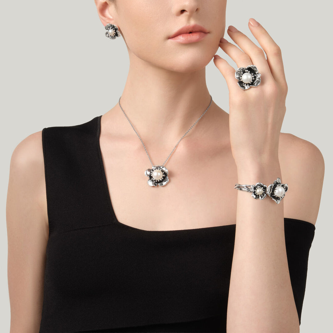 Giovanni Raspini magnolia bracelet 925 Silver Bracelet 12637