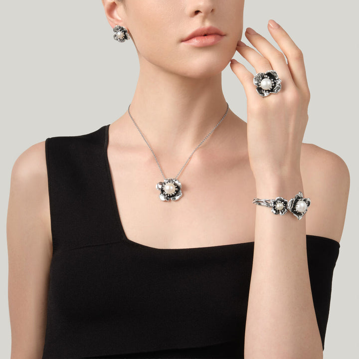 Giovanni Raspini magnolia bracelet 925 Silver Bracelet 12637