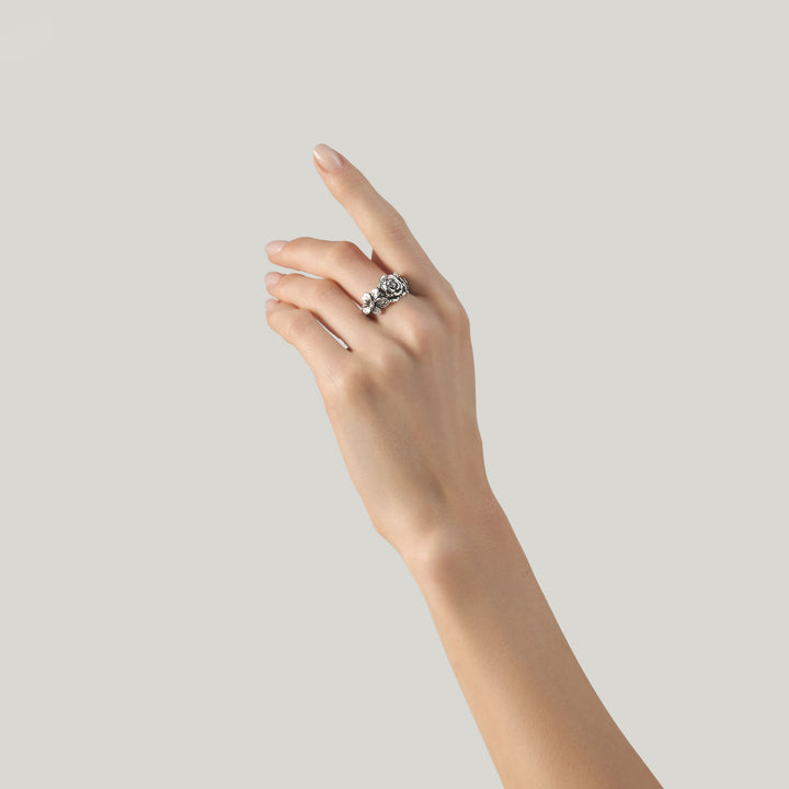 Bague Bouquet Giovanni Raspini - Bague en Argent 925 - 12700