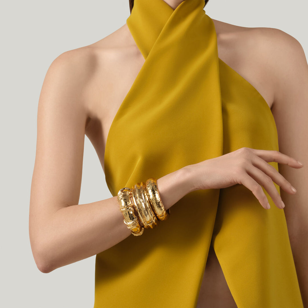 Giovanni Raspini kleines Sandarmband 18 kt vergoldetes Armband N0044