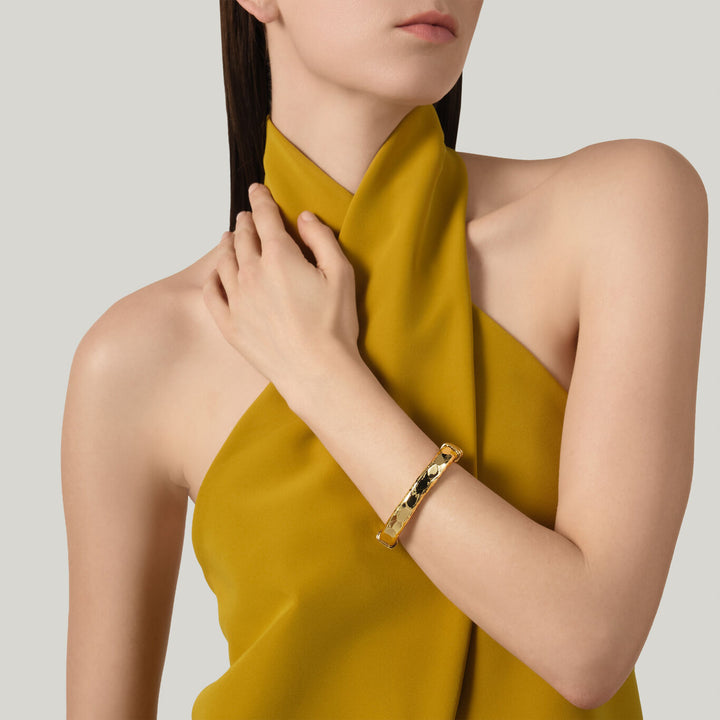 Giovanni Raspini Jasmin-Armband, 18 kt vergoldetes Armband N0053
