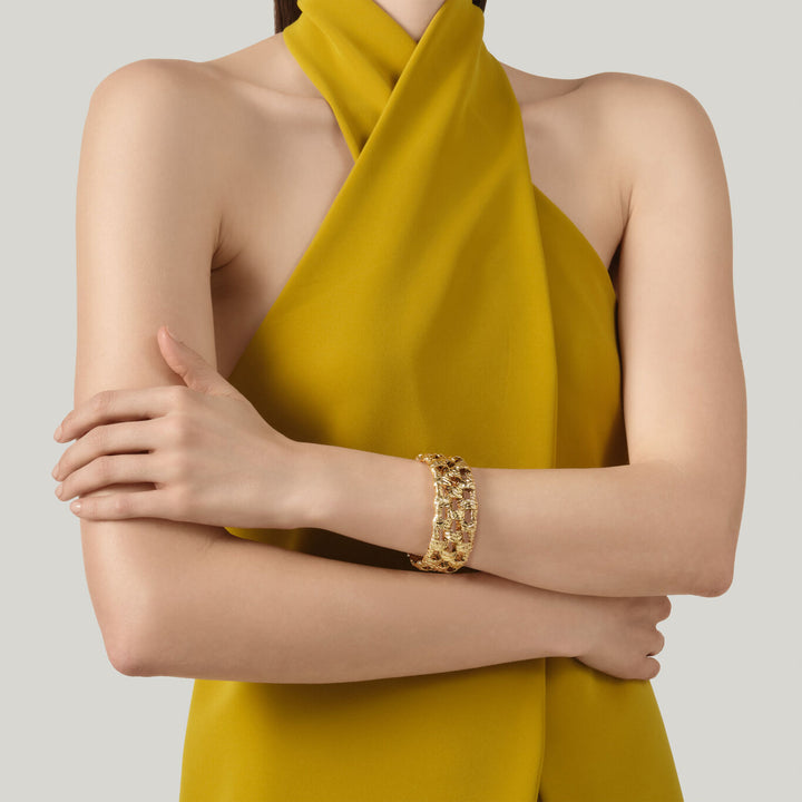 Giovanni Raspini bracciale lola Bracciale placcato oro 18 kt N0058