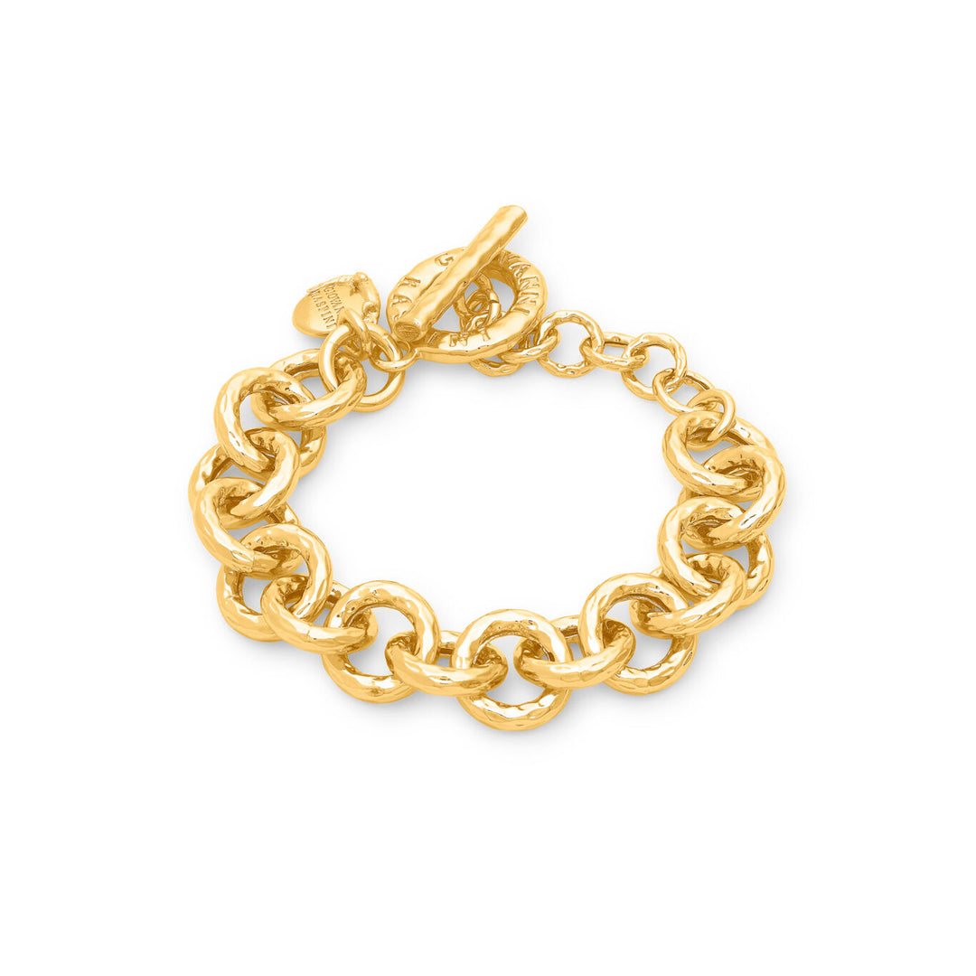 Giovanni Raspini medium pueblo bracelet 18 kt gold plated bracelet N0063