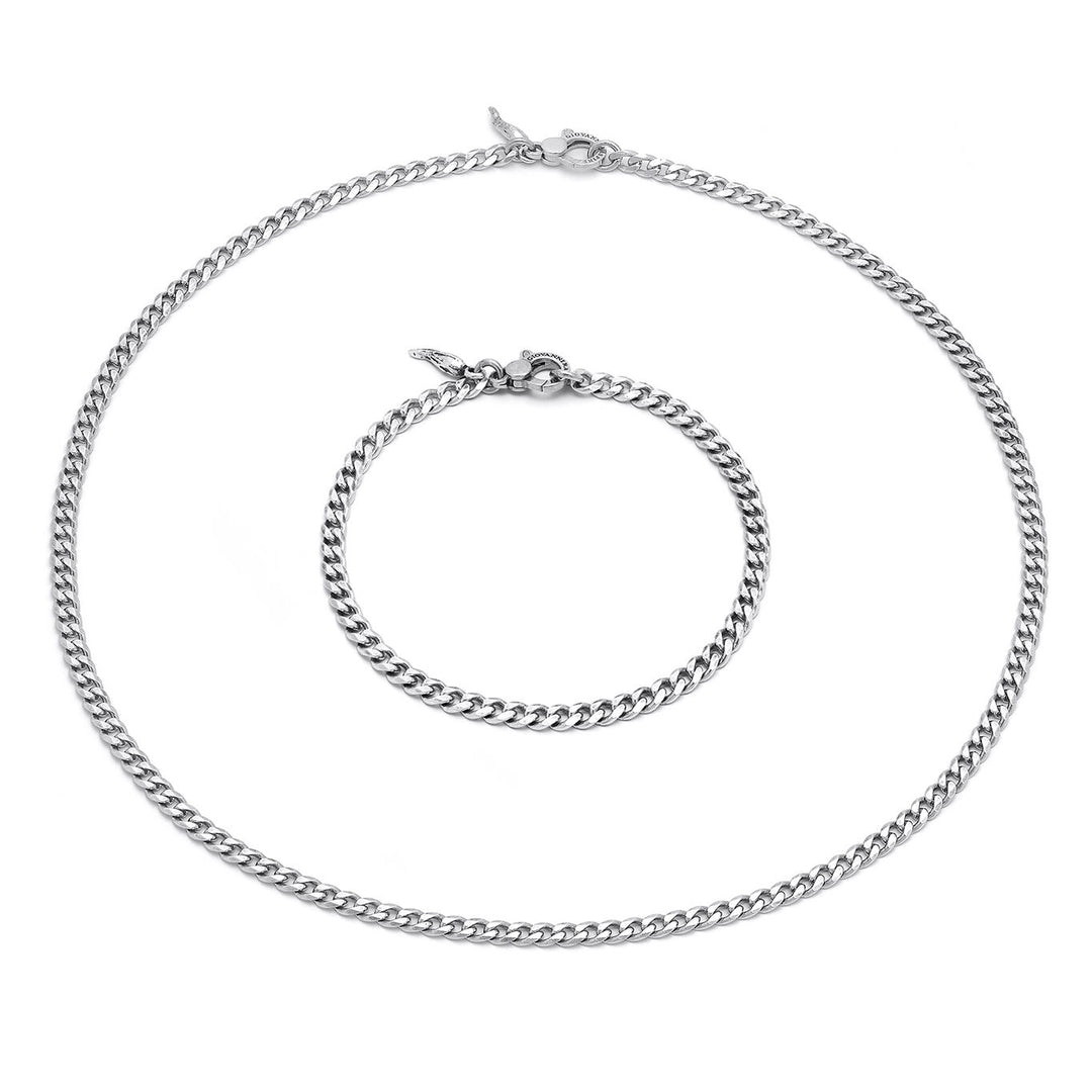 Giovanni Raspini set grumetta Collana e bracciale in Argento 925 X01598
