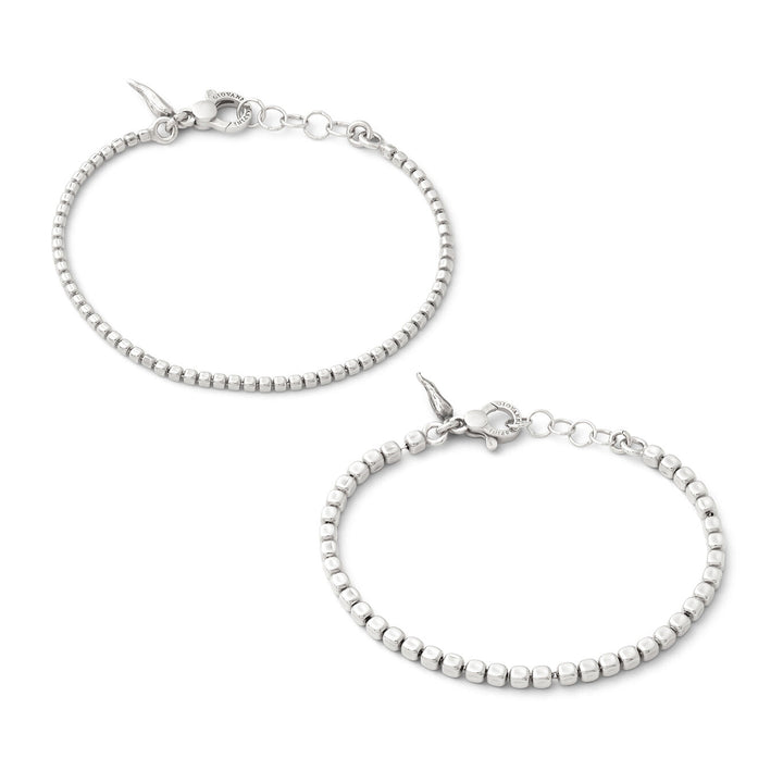 Giovanni Raspini set dice Bracelets in 925 Silver X01600