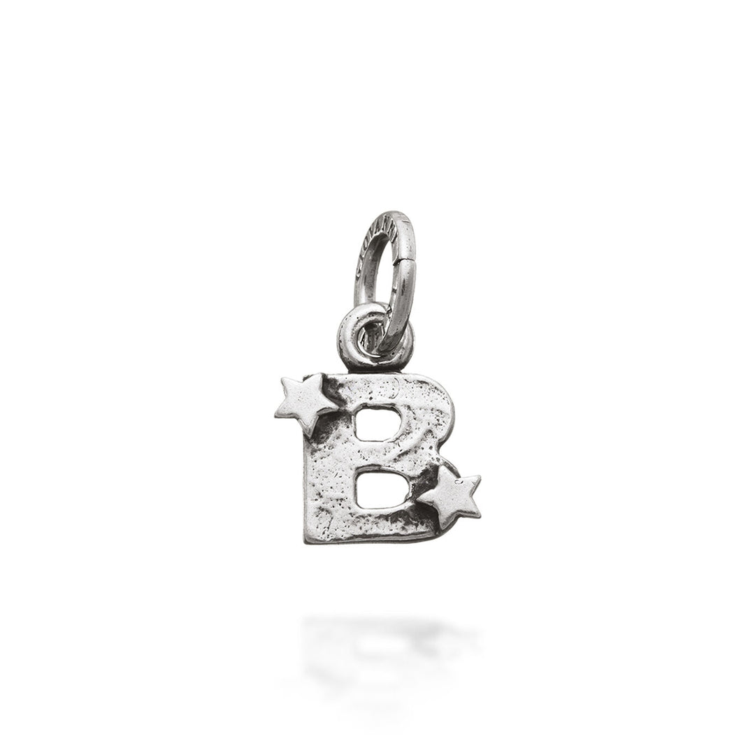 Giovanni Raspini Charm "B" with stars 6648