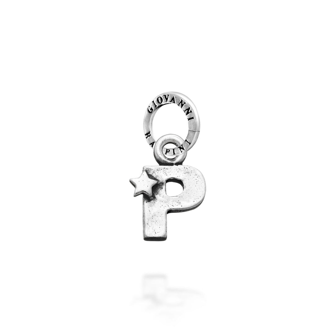 Giovanni Raspini Charm "P" with stars 6660