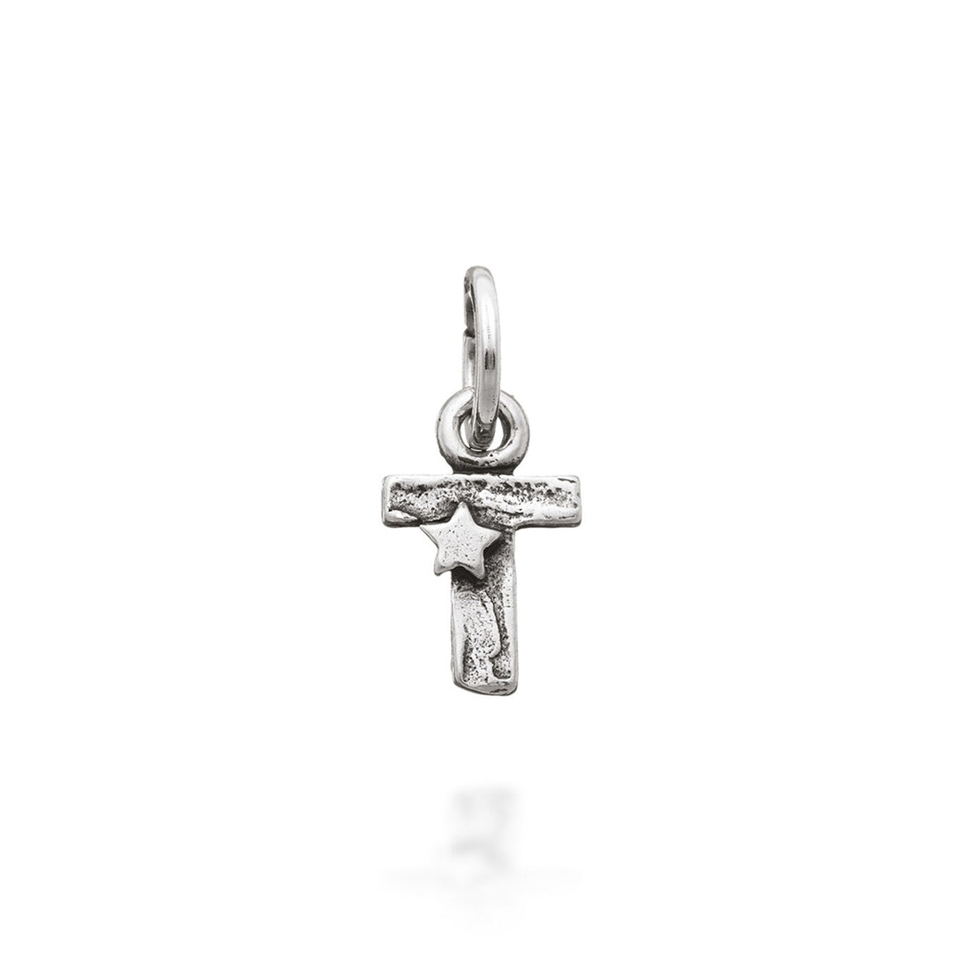 Giovanni Raspini Charm "T" avec étoiles 6664