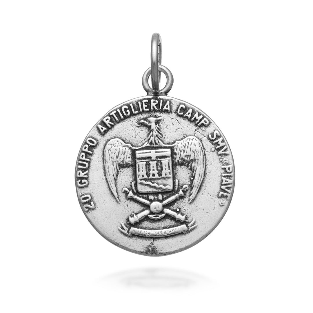 Giovanni Raspini Charm Medaglia artiglieria 6902