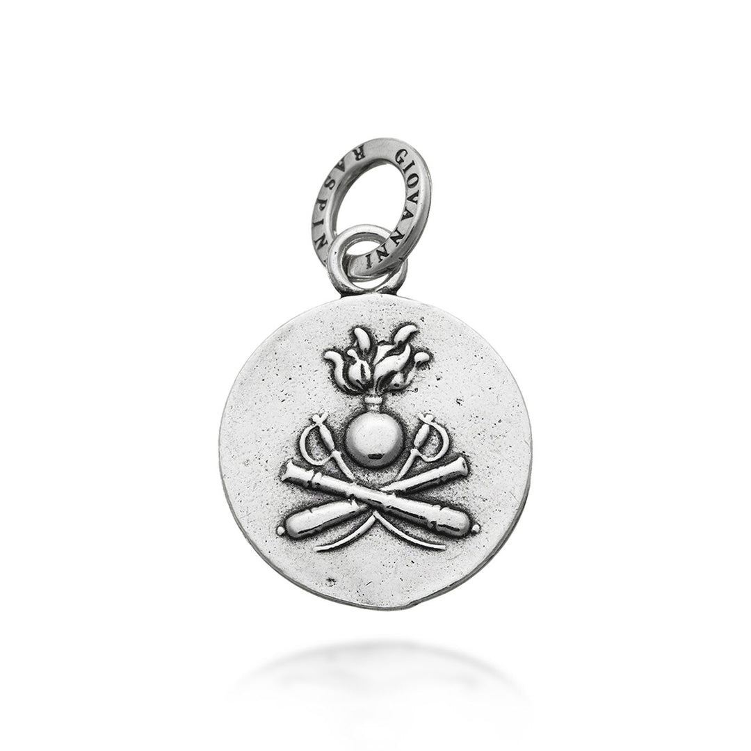 Giovanni Raspini Charm Medaglia artiglieri 6904