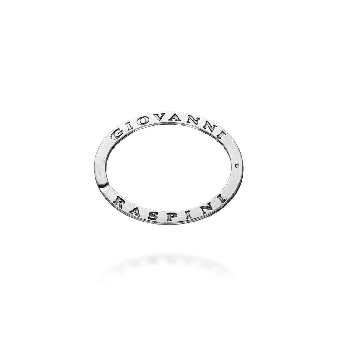 Giovanni Raspini Brisé Large Oval Keyring 8119