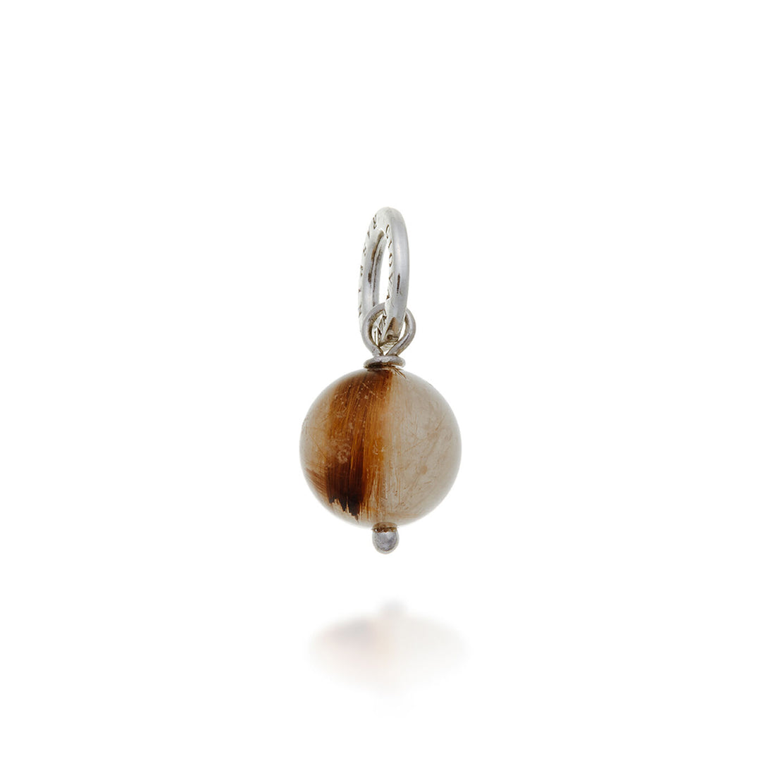 Giovanni Raspini Charm Quarzo Rutilato 10032