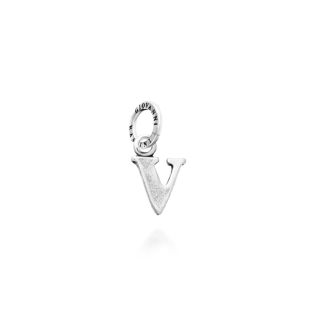 Giovanni Raspini Charm Mini Lettre Logo "V" 10897