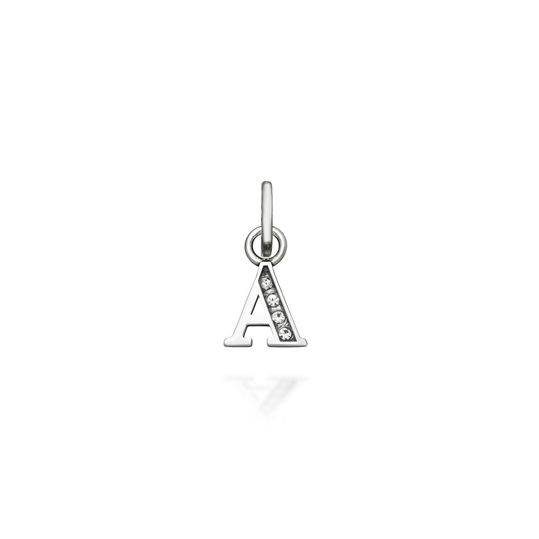 Giovanni Raspini Mini Charm "A" Cristal 12139