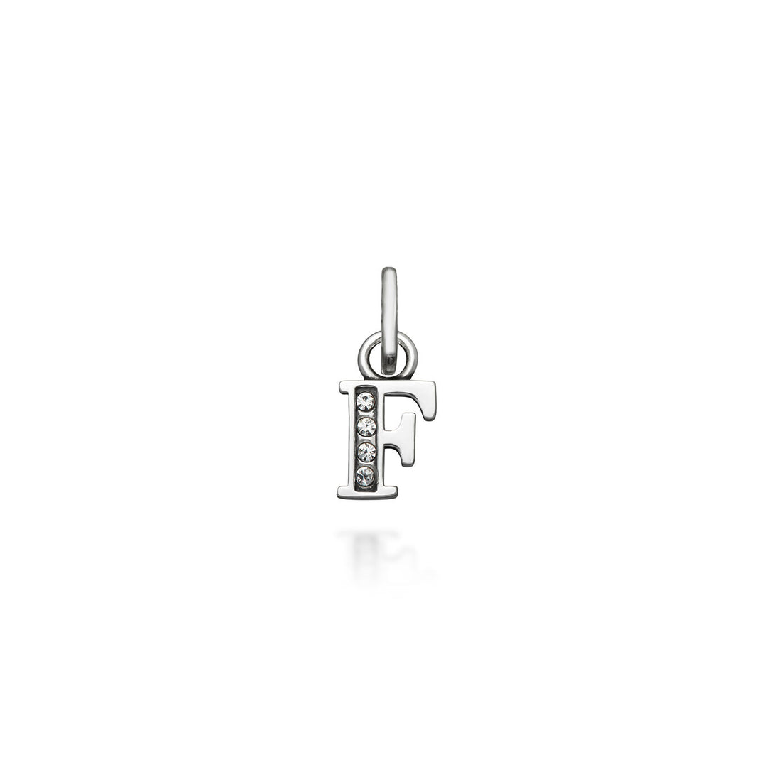 Giovanni Raspini Mini Charm "F" Crystal 12144