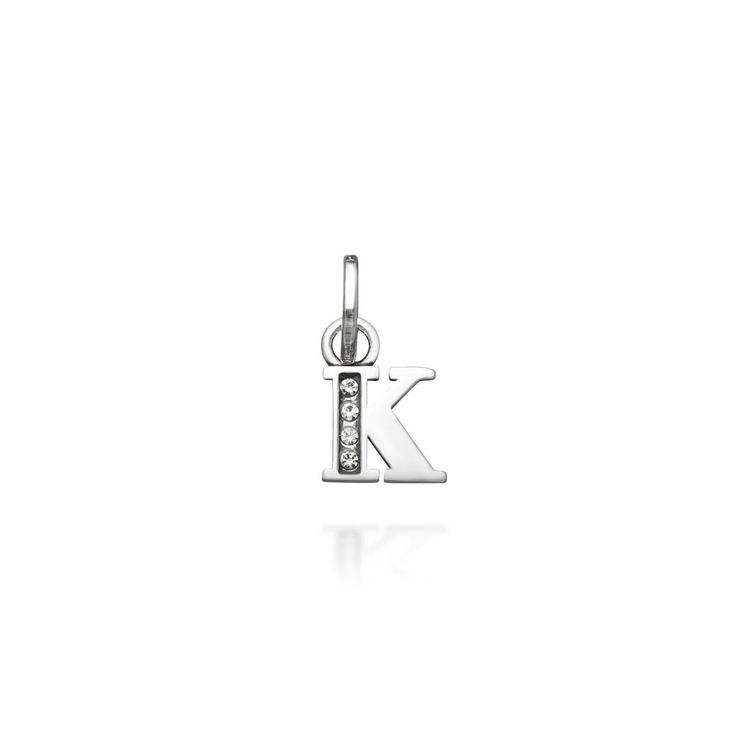 Giovanni Raspini Mini Charm "K" Cristal 12149