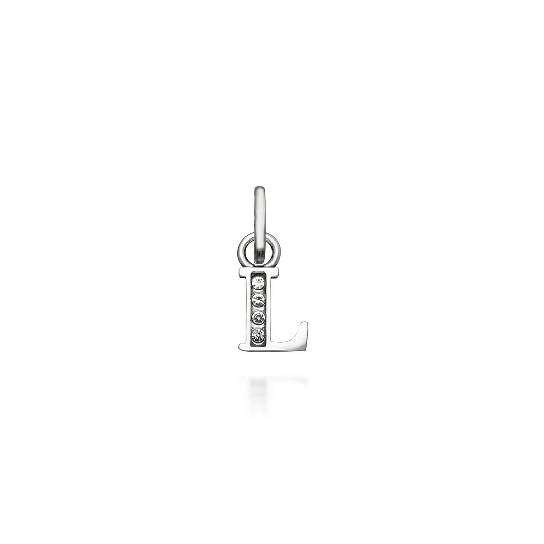 Giovanni Raspini Mini Charm "L" Cristal 12150