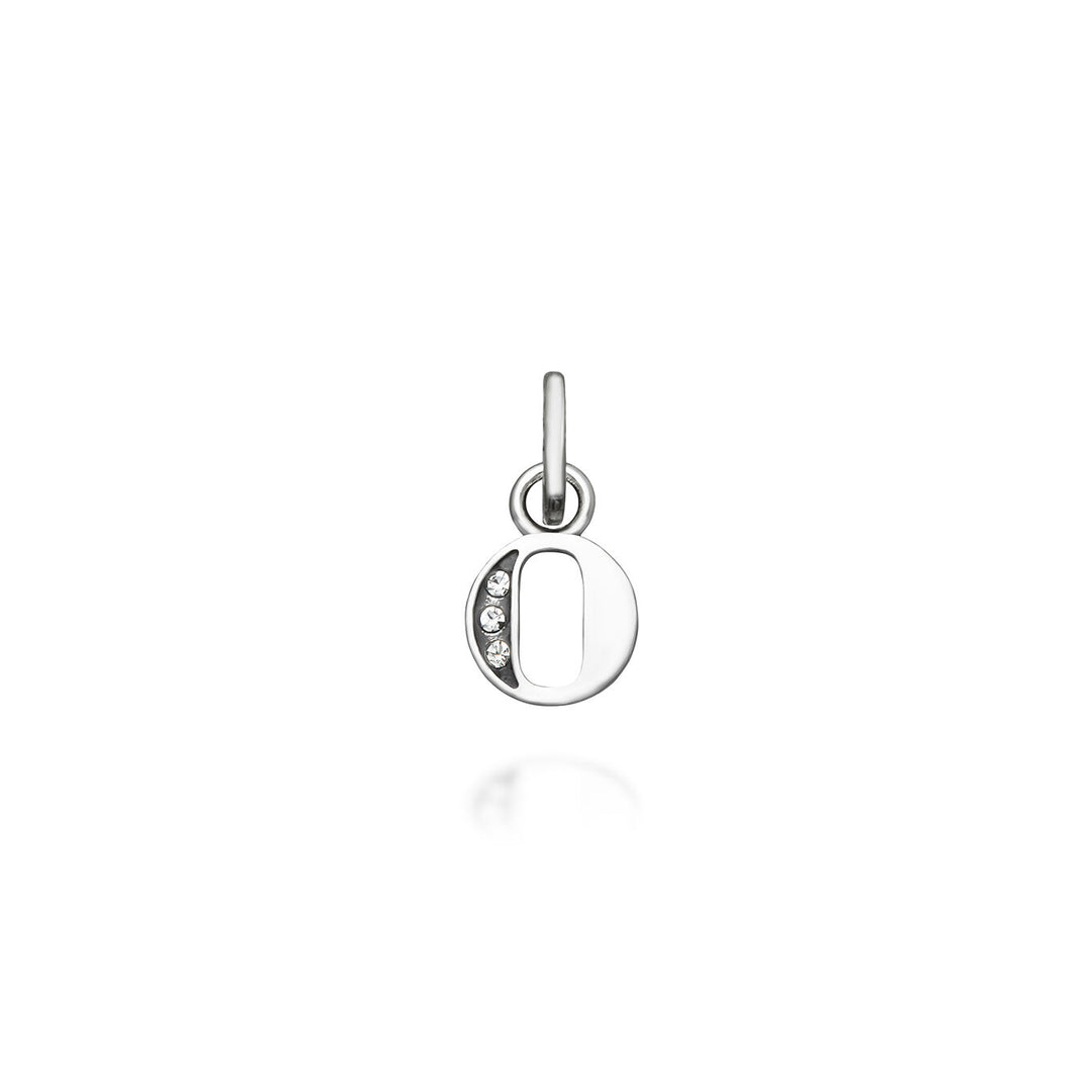 Giovanni Raspini Mini Charm "O" Cristal 12153