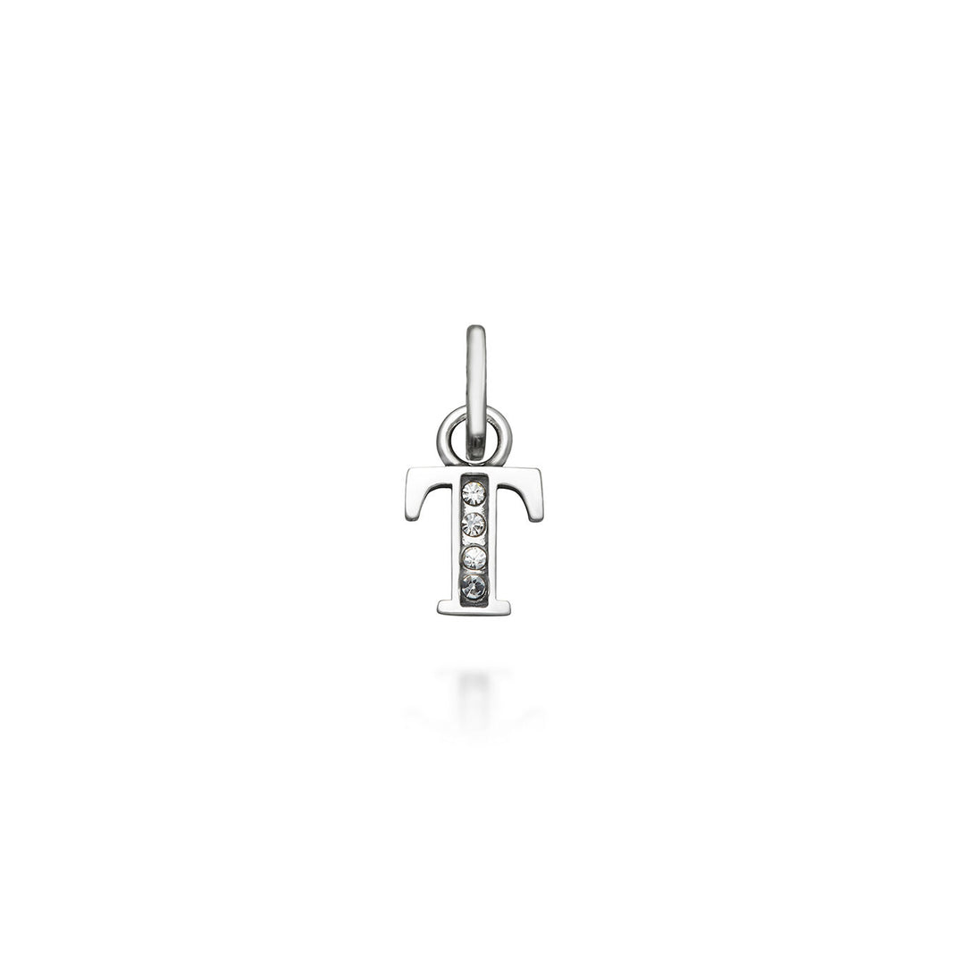 Giovanni Raspini Mini Charm "T" Cristal 12158