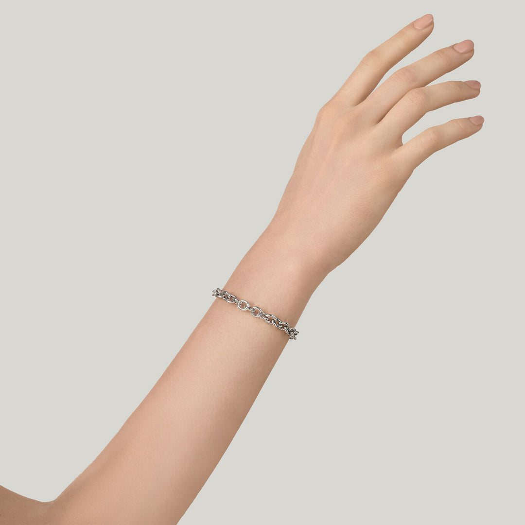 Bracelet à maillons ronds Giovanni Raspini Bracelet en argent 925 12624