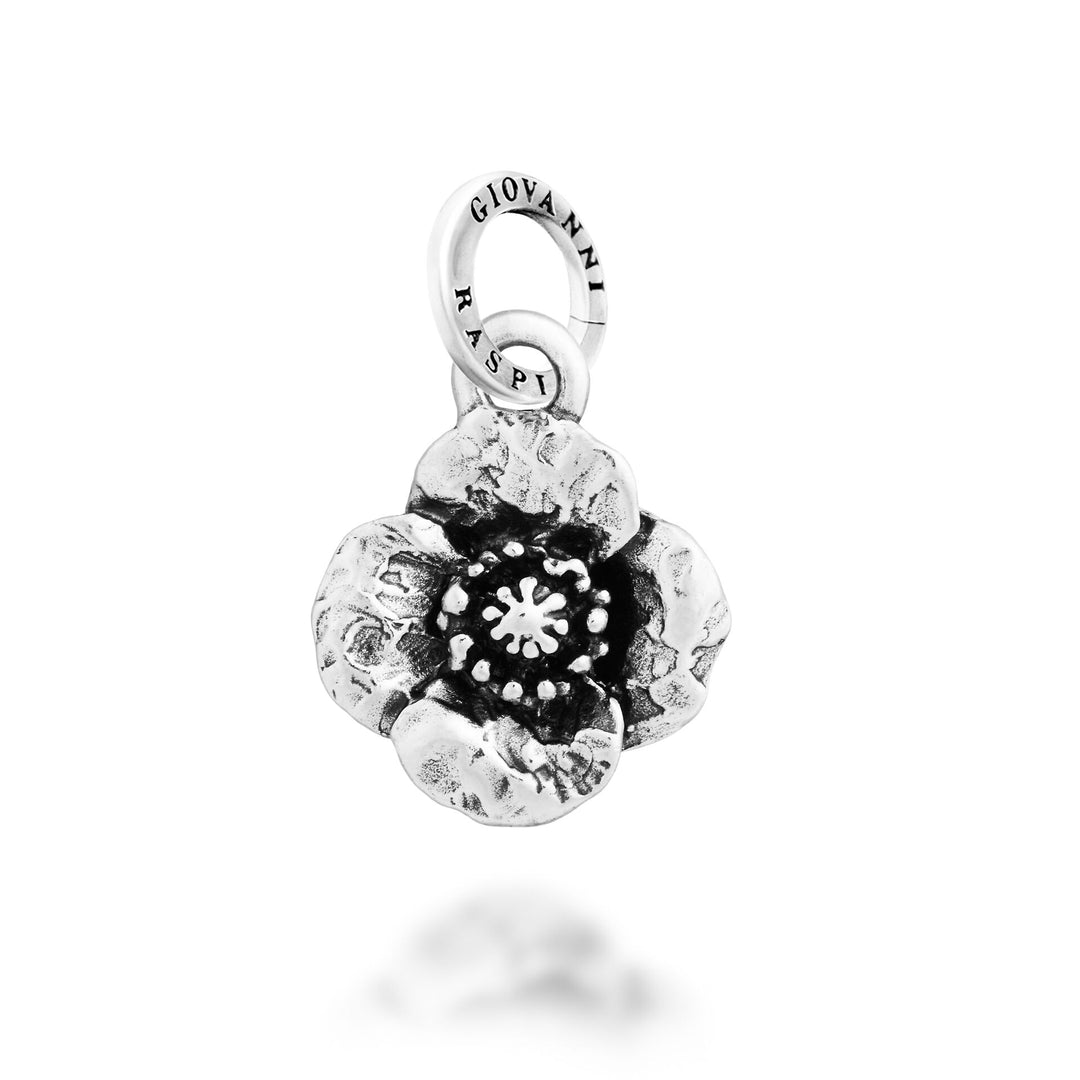 Giovanni Raspini Charm Papavero - Charm in Argento - 12714