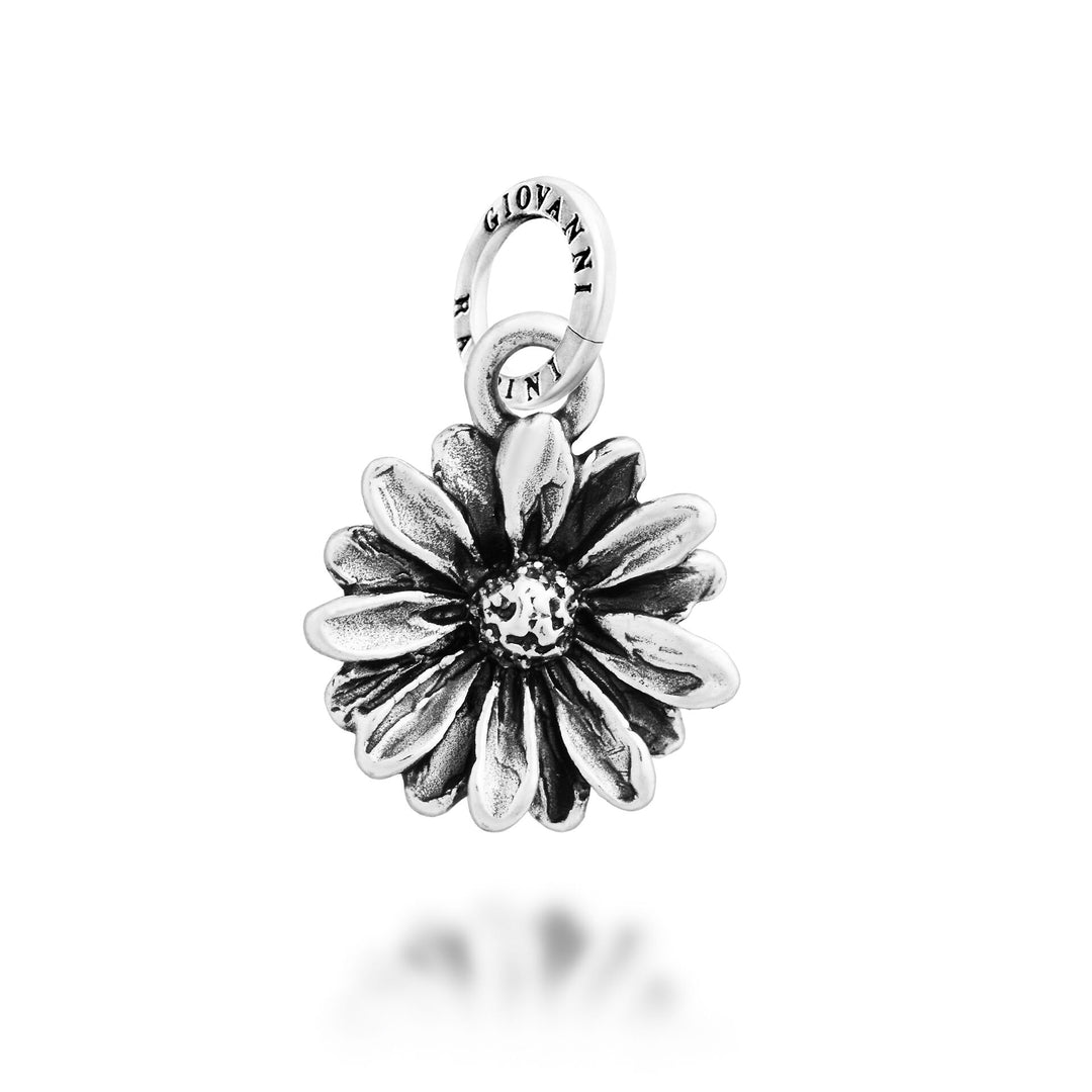 Giovanni Raspini Small Daisy Charm - Silver Charm - 12722