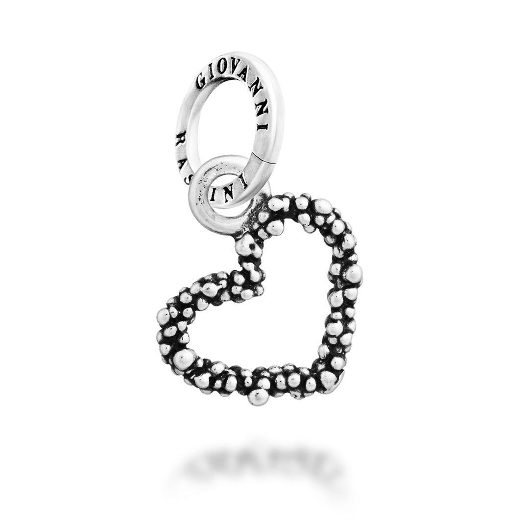 Giovanni Raspini Charm Cuore Mimosa Piccolo - Charm in Argento - 12729