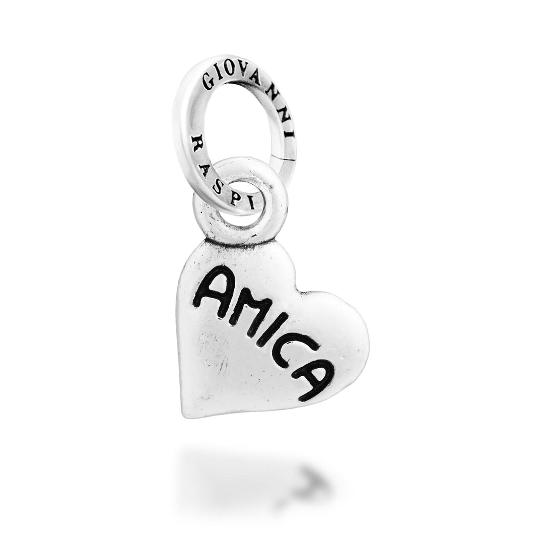 Giovanni Raspini Charm Coeur "Amica" - Charm Argent - 12739