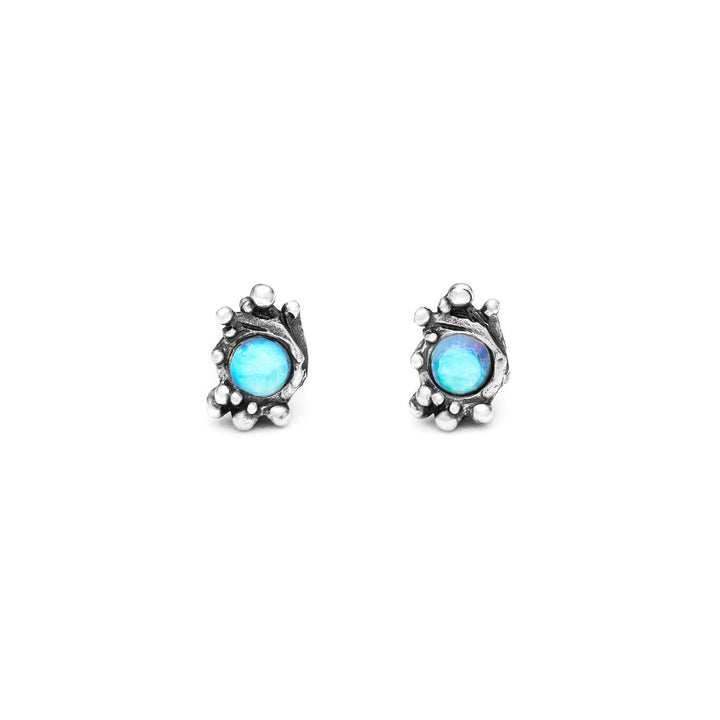Giovanni Raspini Fireworks Mini earrings 925 silver quartz 11820